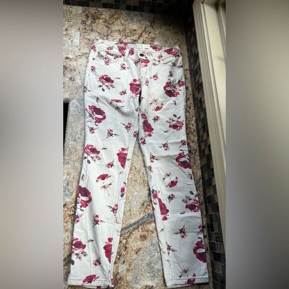 Free People Floral Women's Jeans - Picture 9 of 11